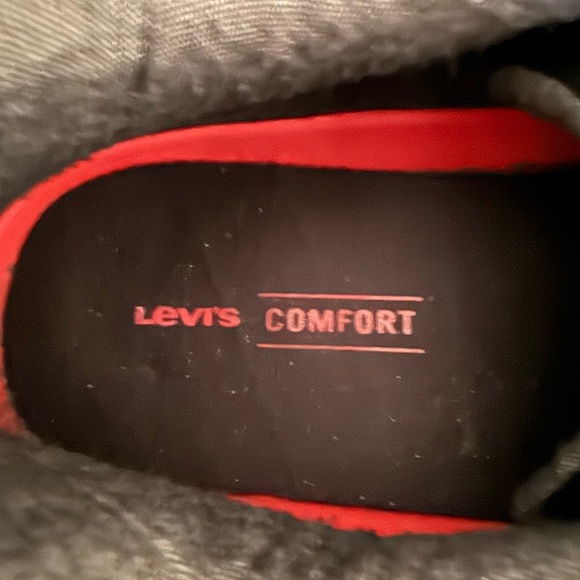 LEVI Men’s Black, Casual, Faux Leather Upper, Lace Up Shoes/Sneakers  Size 13 - Picture 10 of 10